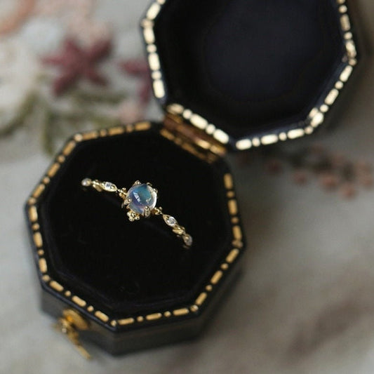 Feyre's Moonstone Promise Ring