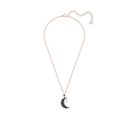 Night Court Moon Pendant Necklace